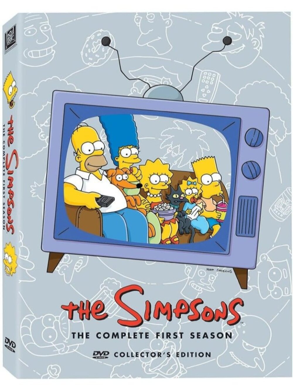 The Simpsons Complete First Season 1 (3-DVD Set, Region 1) Very Good condition!